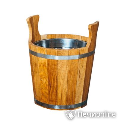 Запарник Woodson 12 л дуб с нержавеющей вставкой в Златоусте